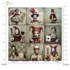 Papeles Scrapbooking SLS-103 Carnival - Masquerade